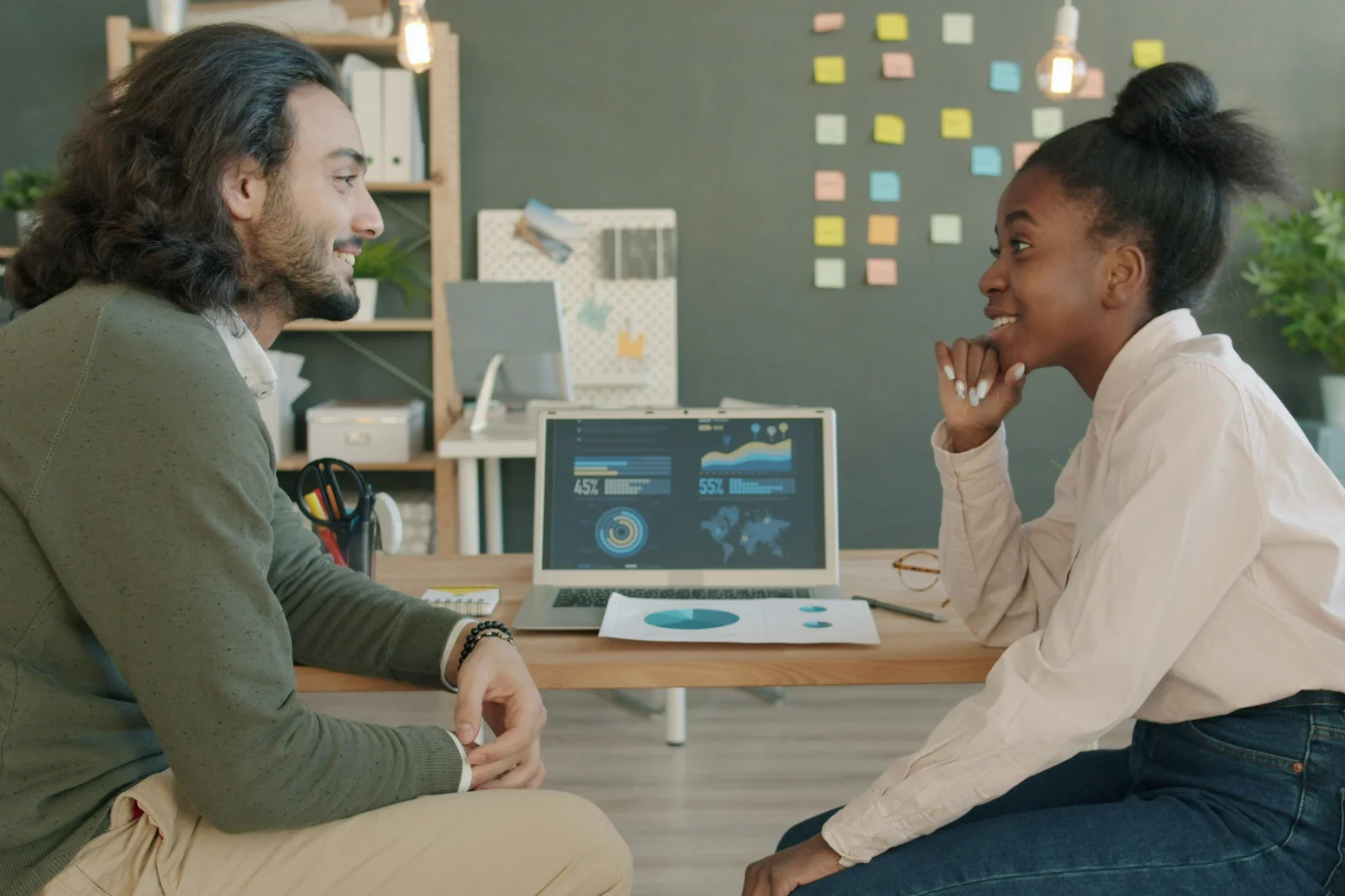 Studierende im dualen Studium an der Hochschule Worms