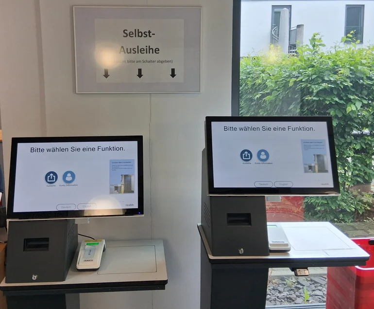 Selbstverbuchungsgeräte